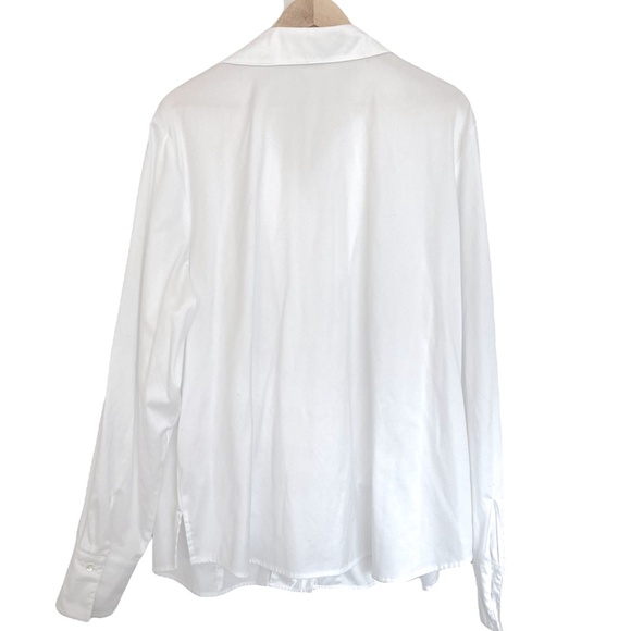 COLDWATER CREEK Button Up Shirt Long Sleeve White - Picture 5 of 8